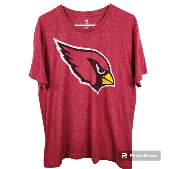 NFL Arizona Cardinals Big Distressed Logo Short Sleeve Crewneck Tee Size XL - Picture 1 of 5